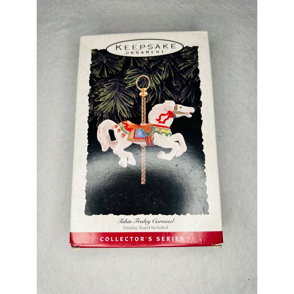 Hallmark‎ Keepsake Ornament 1993 Tobin Fraley Carousel Horse Collectors Series